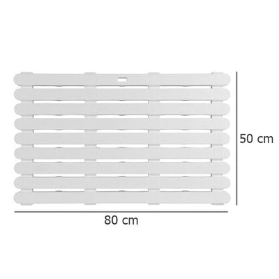 OUTLET Podkładka antypoślizgowa do łazienki, prostokątna mata do wanny lub brodzika - 50 x 80 cm, WENKO