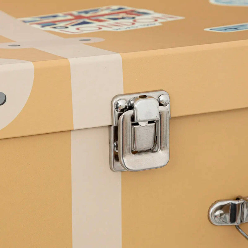 Pudełka dekoracyjne kuferki SUITCASE, 3 sztuki