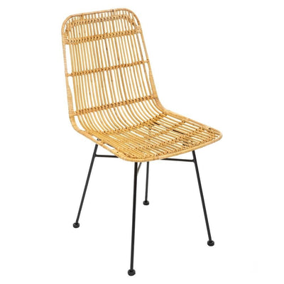 OUTLET Krzesło do jadalni KUBU, rattan, 88 cm