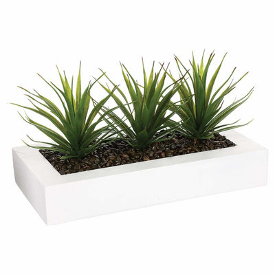 OUTLET Sztuczne kwiaty w doniczce, aloes