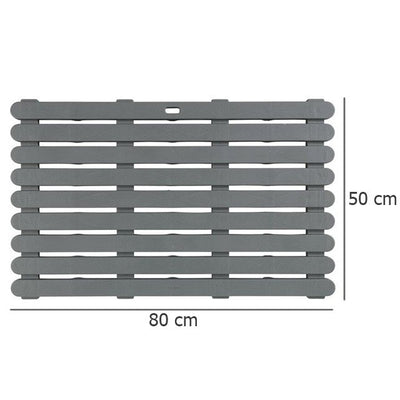 OUTLET Podkładka antypoślizgowa do łazienki, prostokątna mata do wanny lub brodzika - 50 x 80 cm, WENKO