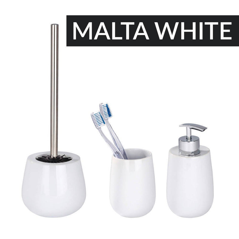 OUTLET Dozownik do mydła MALTA WHITE - 290 ml, WENKO