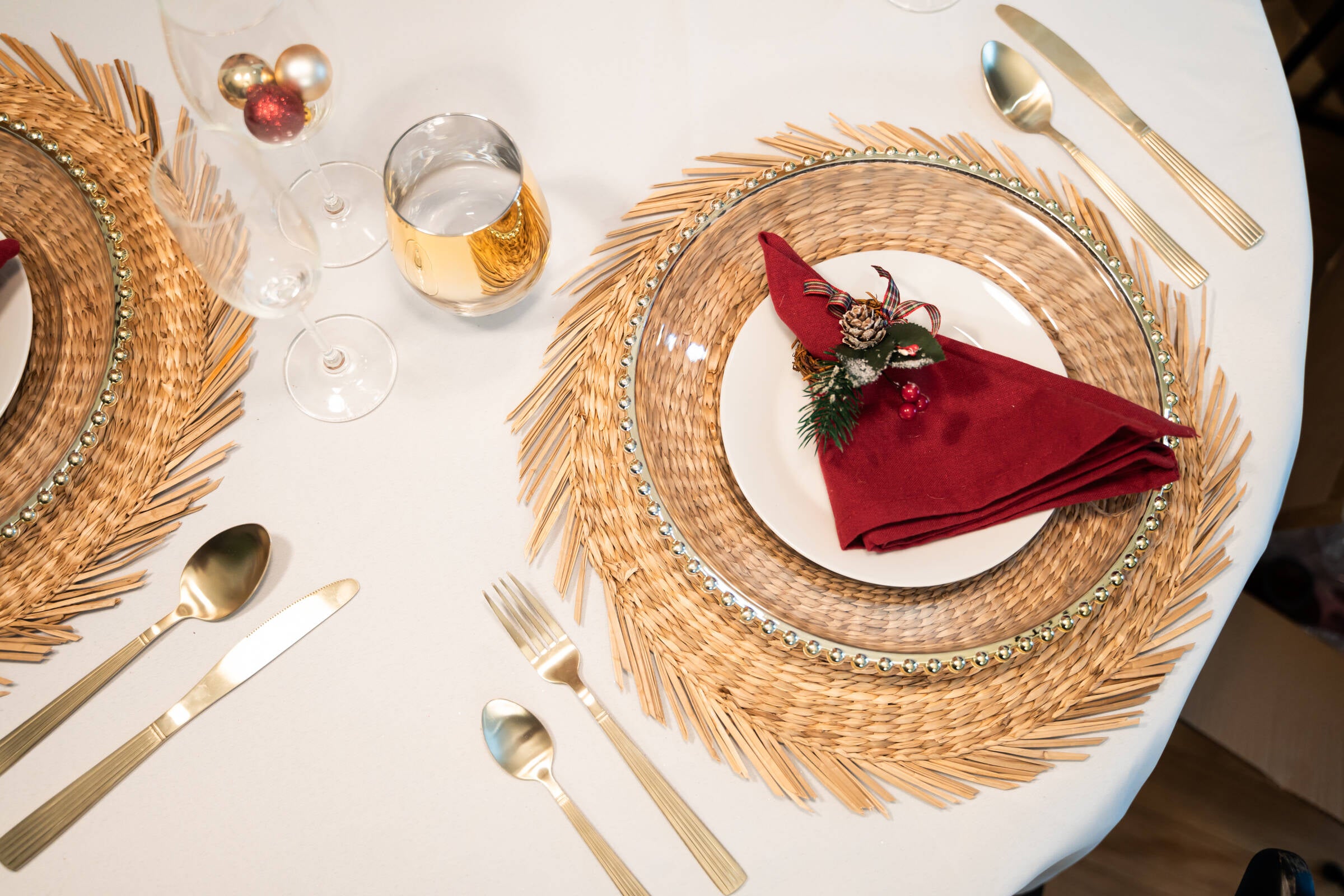 Obrączki na serwetki świąteczne, 2 szt.