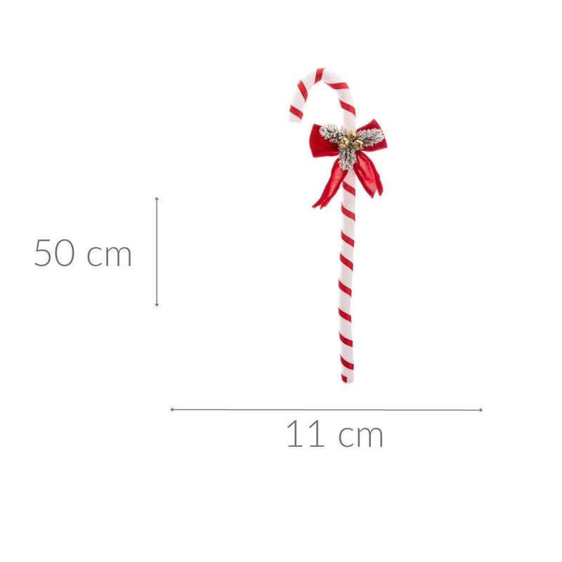 Ozdoba świąteczna Laska cukrowa, 50 cm