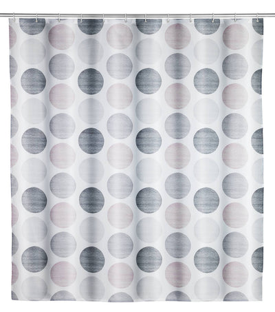 Zasłona prysznicowa Pastel Dots, 180 x 200 cm, WENKO