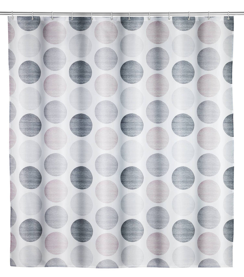 Zasłona prysznicowa Pastel Dots, 180 x 200 cm, WENKO