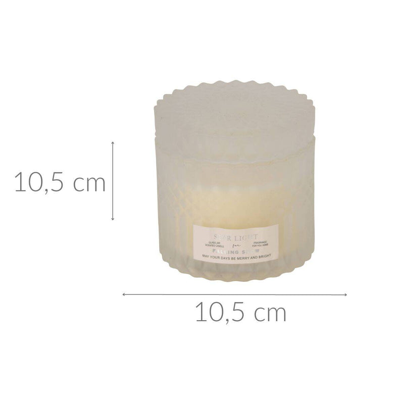 Elegancka świeczka zapachowa w szkle, 10,5 cm