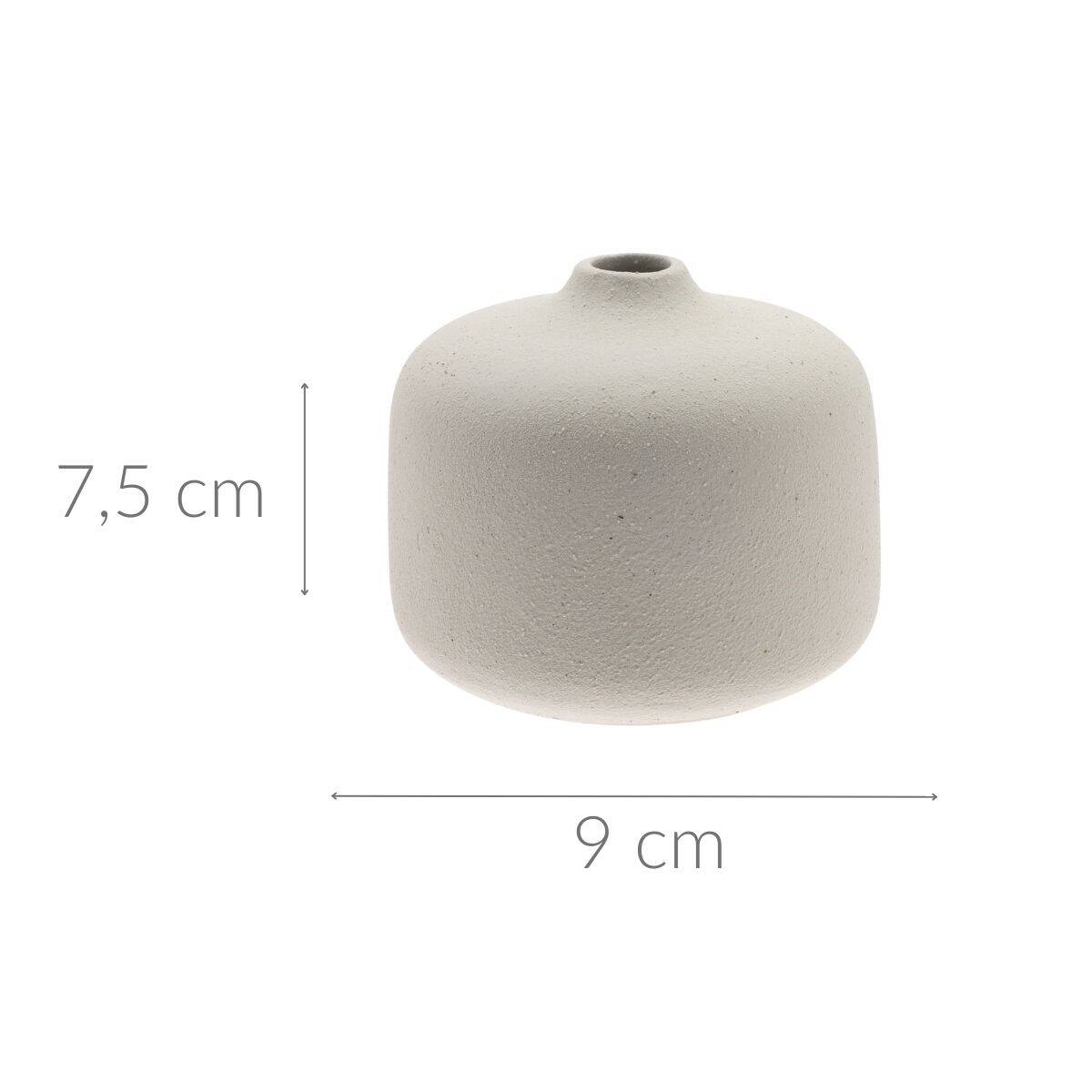Wazon dekoracyjny z ceramiki, wys. 8,5 cm