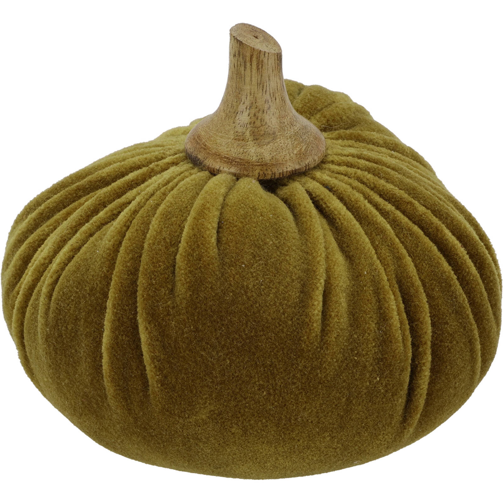 Sztuczna dynia, materiałowa dekoracja, 10 x 11 cm