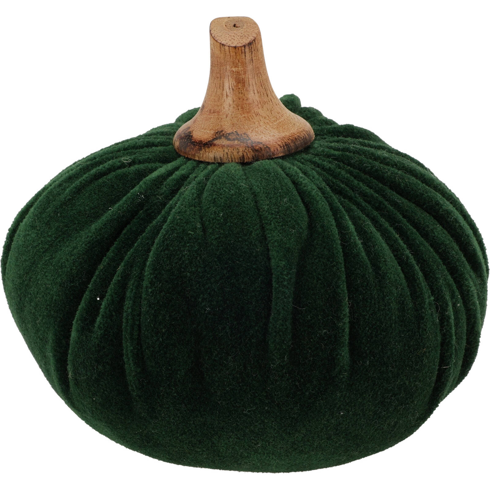 Sztuczna dynia, materiałowa dekoracja, 10 x 11 cm