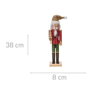 Dziadek do orzechów figurka, 38 cm