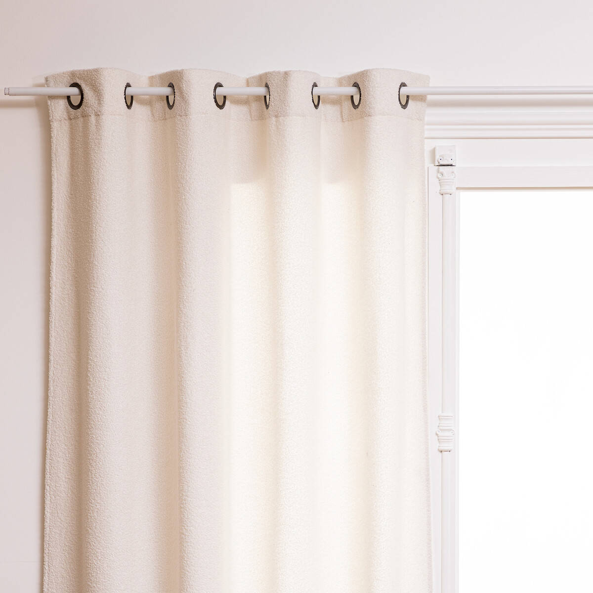 Zasłona boucle na przelotkach JAIKO, 140 x 260 cm