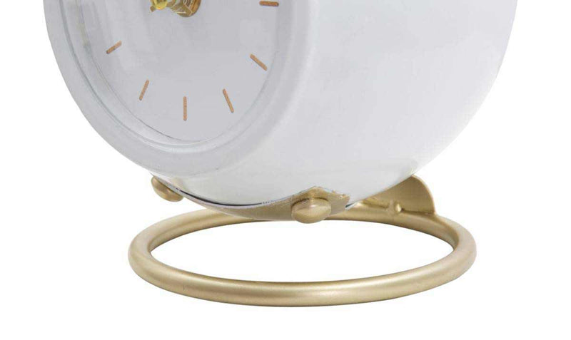 Zegarek na szafkę nocną w formie kuli, Ø 16 cm