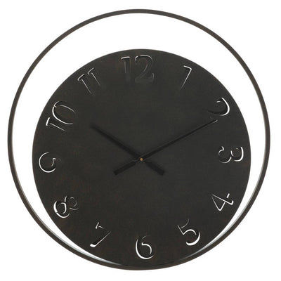 Metalowy zegar ścienny, Ø 60 cm
