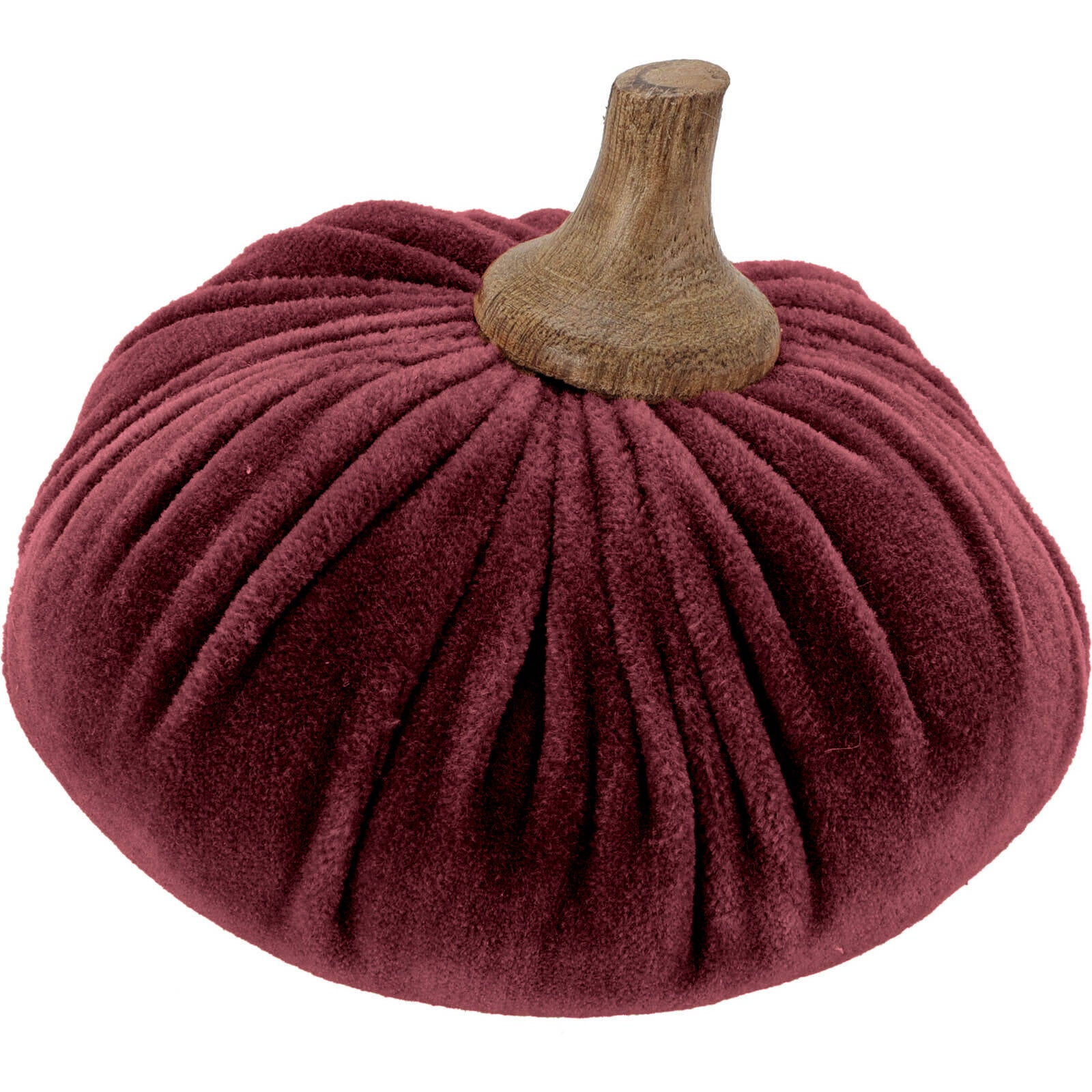 Sztuczna dynia, materiałowa dekoracja, 10 x 11 cm