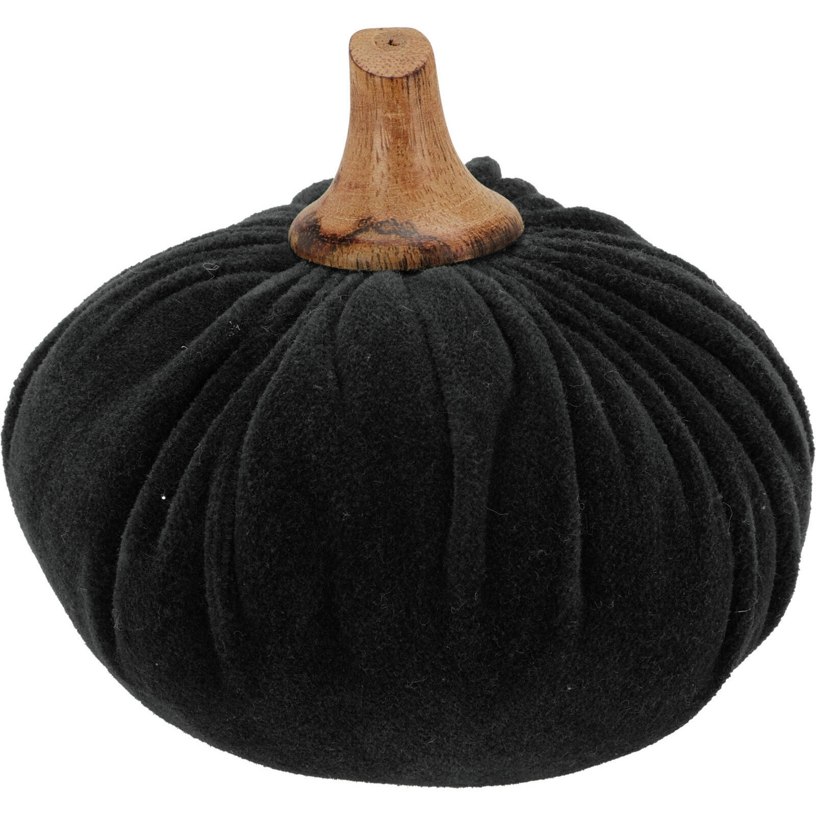 Sztuczna dynia, materiałowa dekoracja, 10 x 11 cm