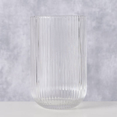 Szklanka do wody RIGANO, ryflowane szkło, 320 ml