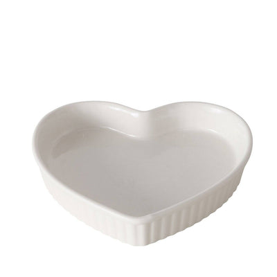 Ceramiczne formy do pieczenia w kształcie serca, 2 sztuki