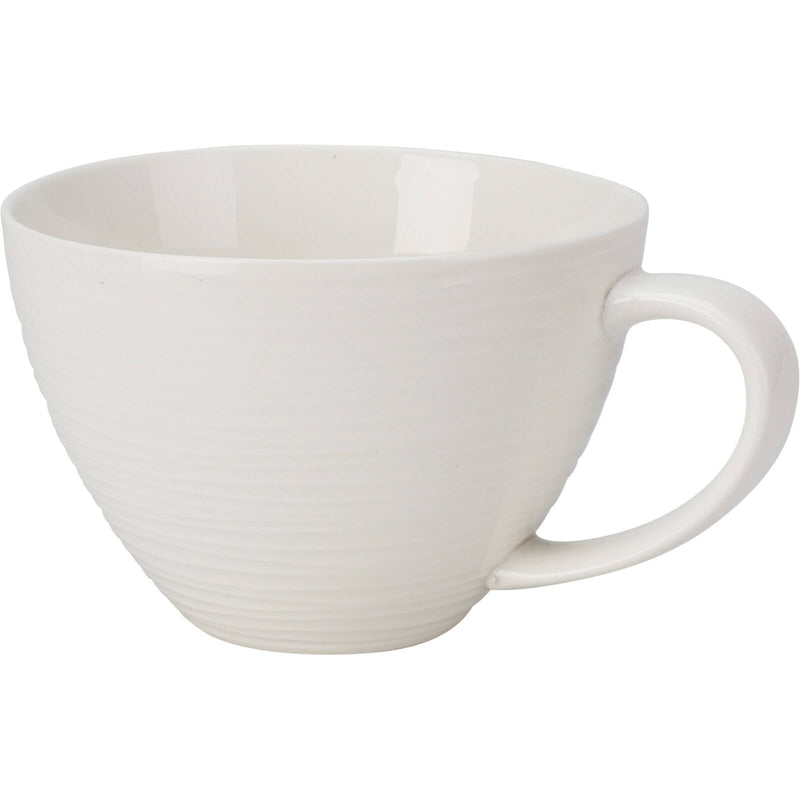 Elegancki kubek porcelanowy do kawy, z dużym uchem, 450 ml