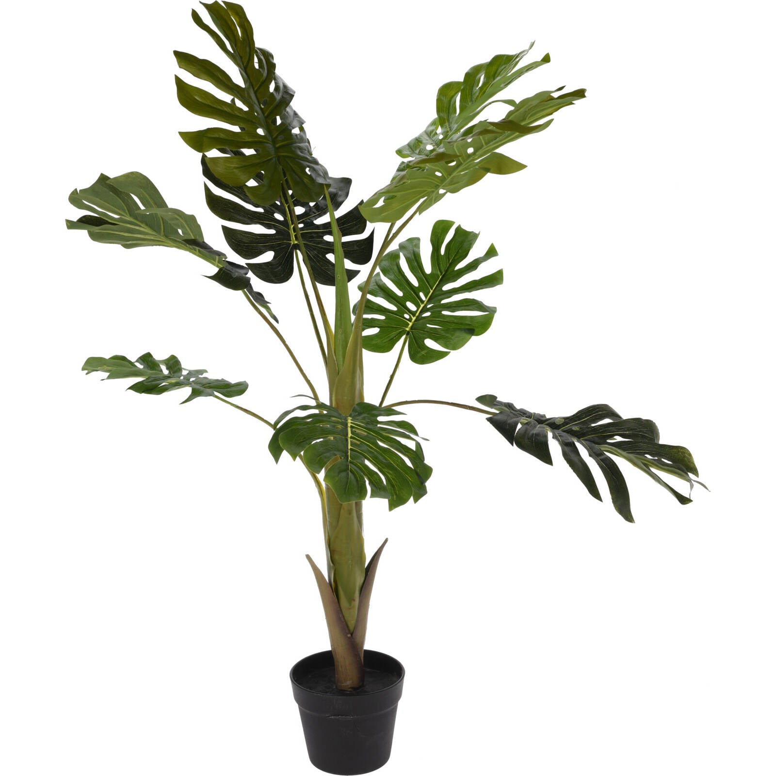 Sztuczna roślina doniczkowa MONSTERA, wysoka, 110 cm