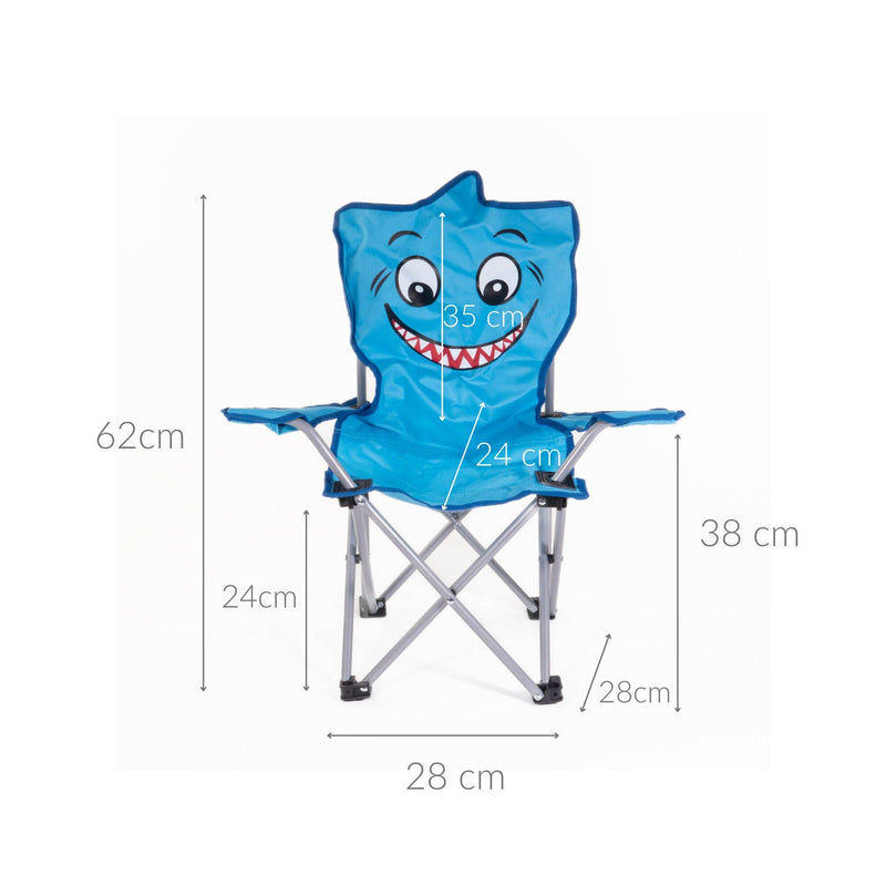 Turystyczne krzesło dla dzieci, składane, 57 x 32 x 60 cm