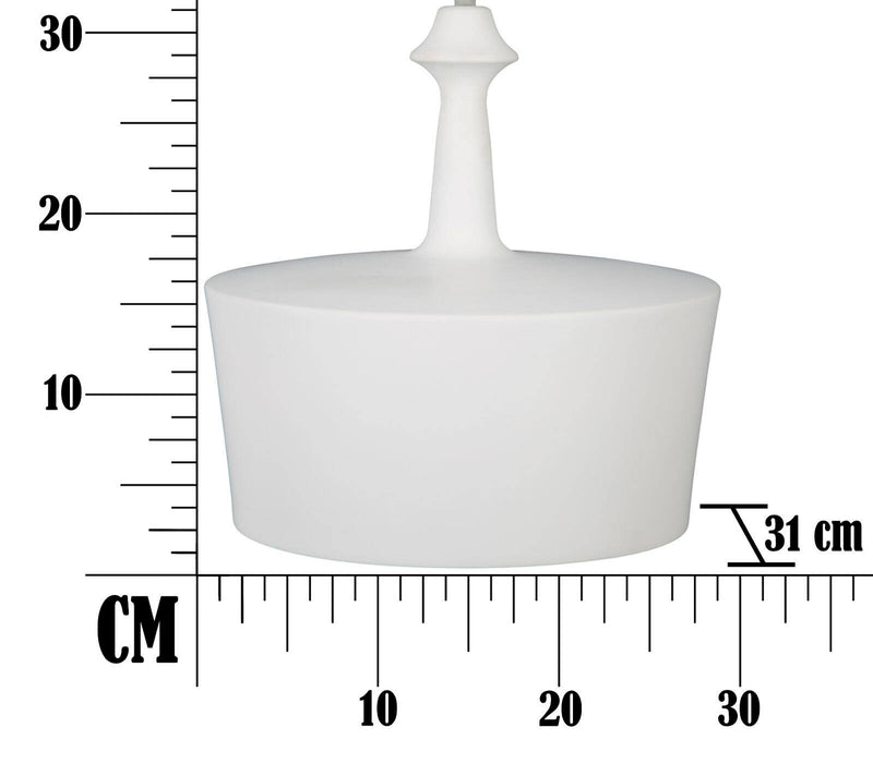 Lampa sufitowa, wisząca, biała, Ø 31 cm