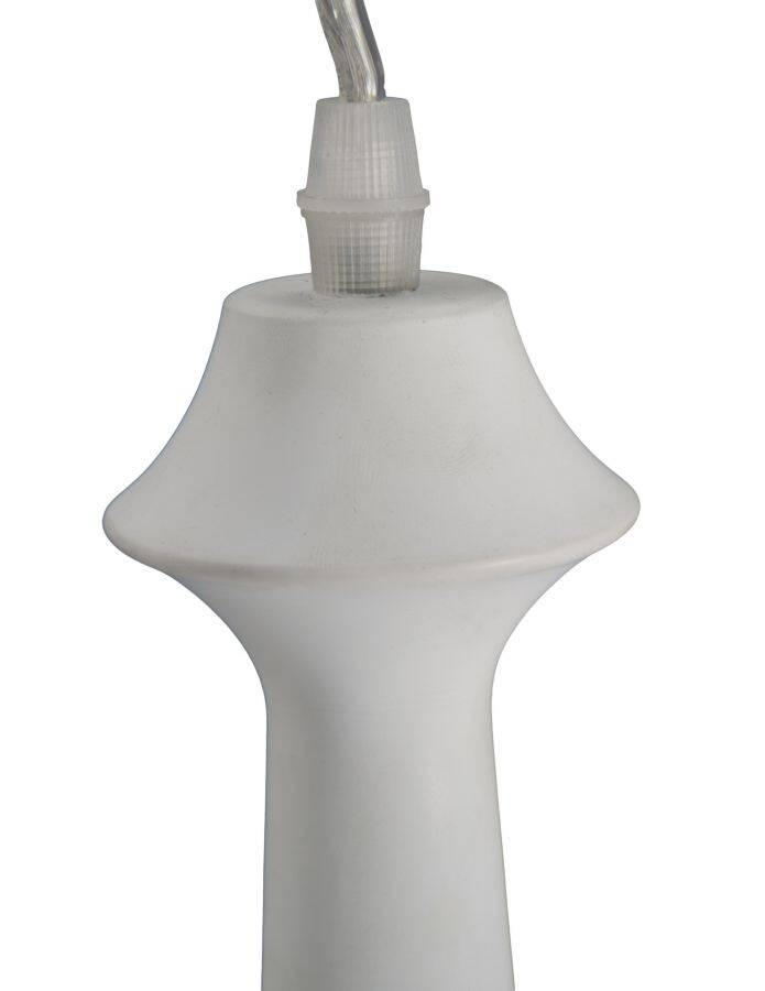 Lampa wisząca, biała, Ø 32 cm