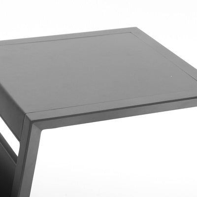 Aluminiowy stolik z gazetnikiem ALLURE