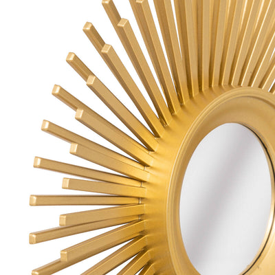 Lustro słońce złote AMED, 3 sztuki, Ø 25 cm