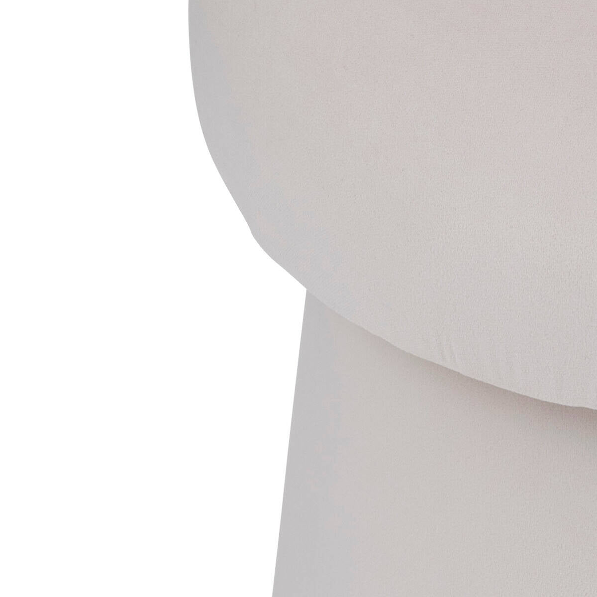 Pufa okrągła ze schowkiem NOA, grzybek, Ø 37 cm