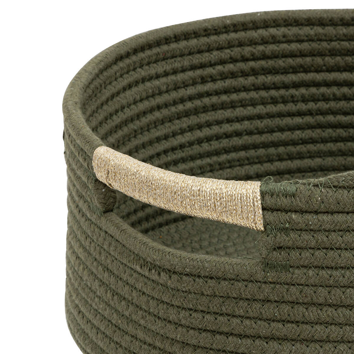 Kosze do przechowywania z bawełnianej plecionki TROPICAL, 2 sztuki