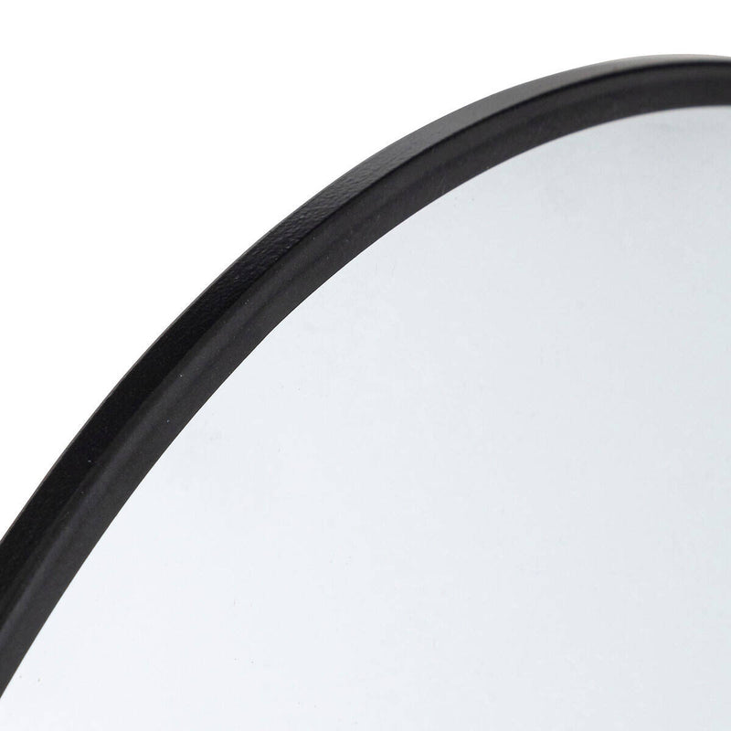 Okrągłe lustro w metalowej ramie, Ø 38 cm