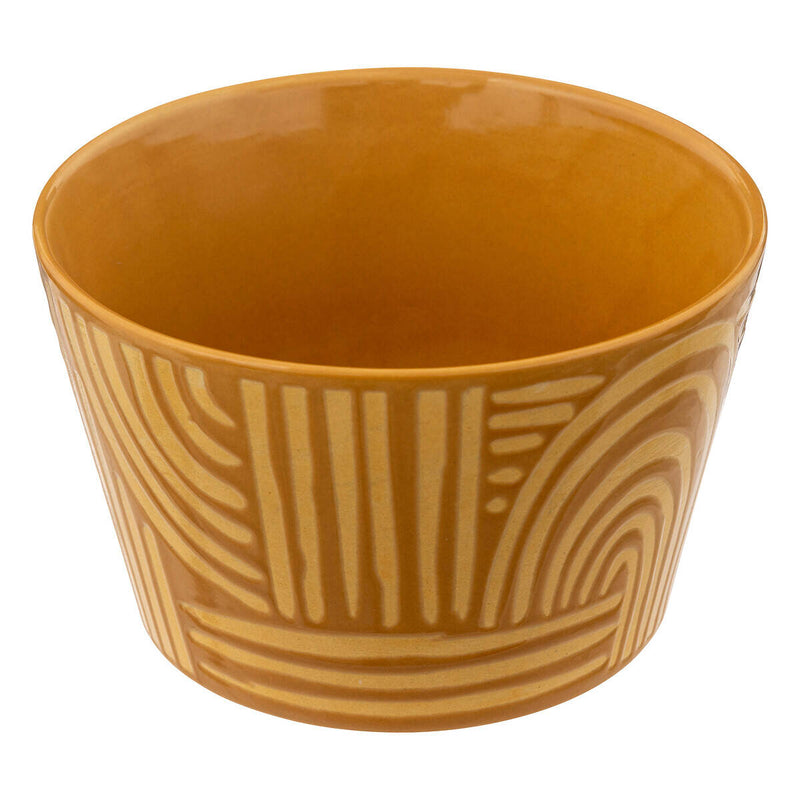 Miska ceramiczna z geometrycznym wzorem SOLEYA, 570 ml