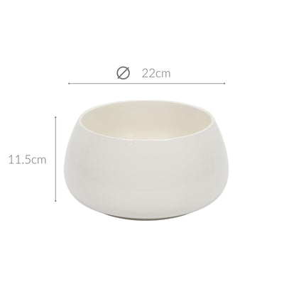 Miska porcelanowa duża NORA, Ø 21 cm