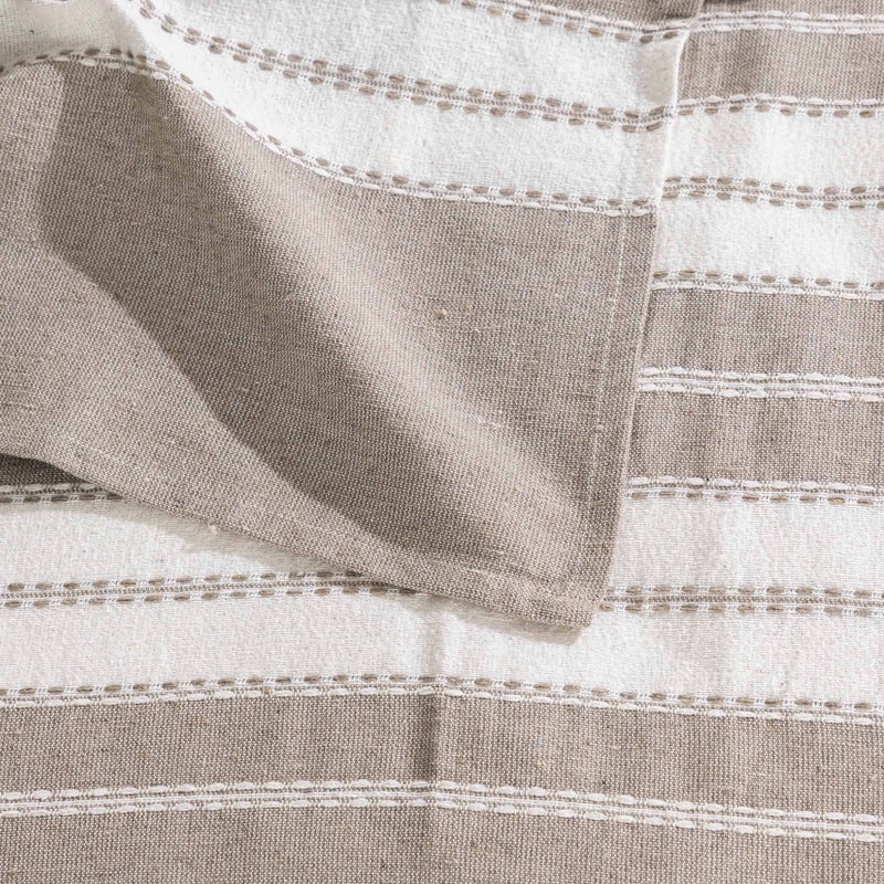 Żakardowa narzuta w pasy ABBY, 220 x 240 cm