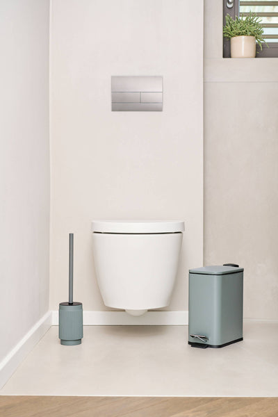 Szczotka WC z pojemnikiem z poliresinu, Ø 9,2 cm