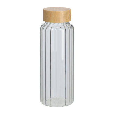 Butelka z bambusowym szczelnym wieczkiem, 1000 ml