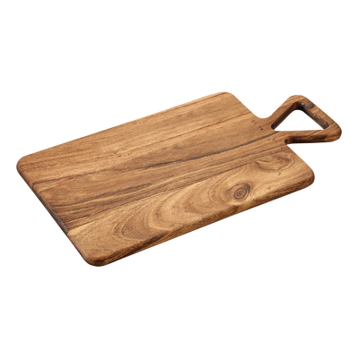 Deska z drewna akacjowego z uchwytem