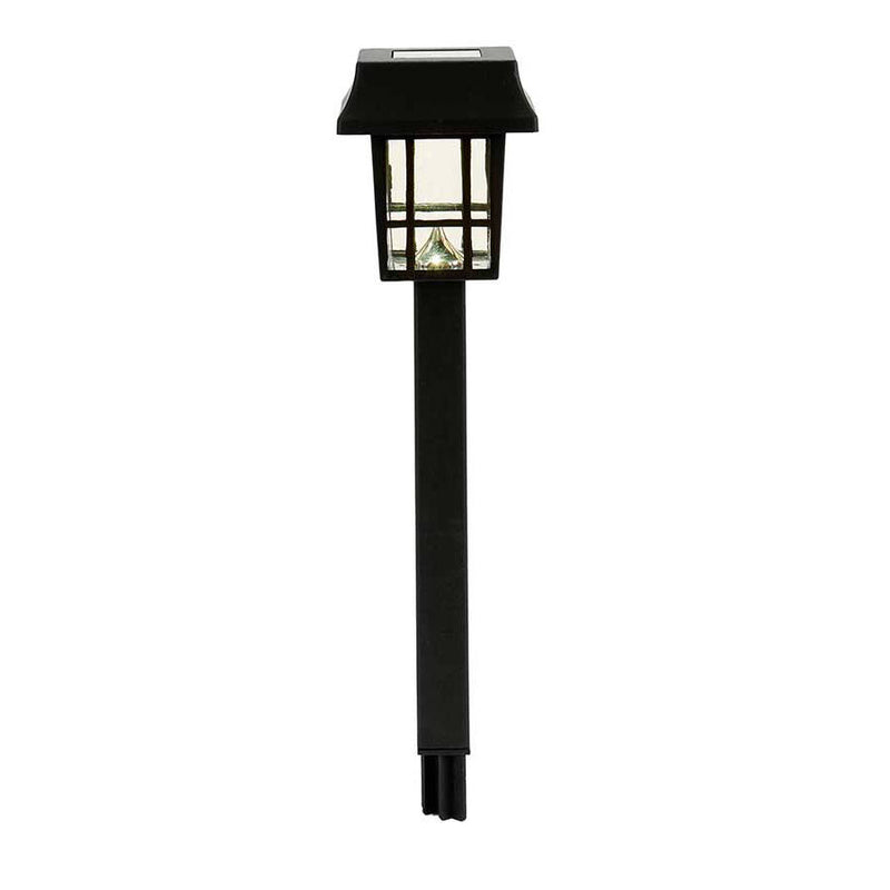 Lampa solarna ogrodowa LED w typie latarenki, wys. 26 cm