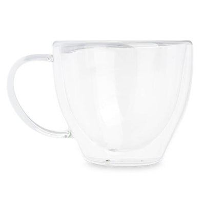 Zestaw szklanek termicznych do kawy lub herbaty, podwójne ścianki, 6 filiżanek, 140 ml