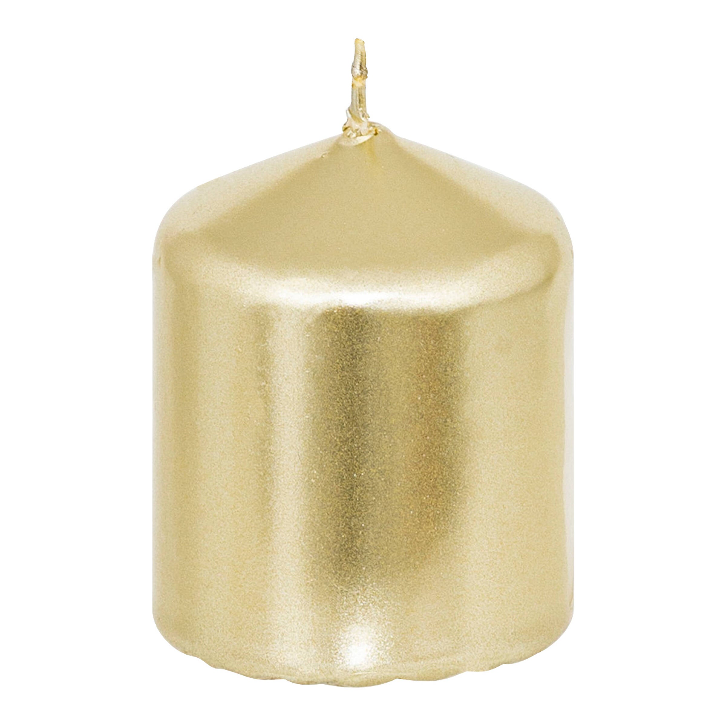 Zestaw 4 świec w różnych rozmiarach, Ø 5 cm