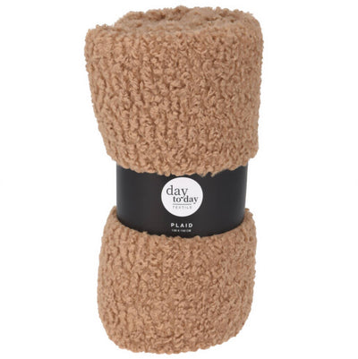 Gruby koc boucle TEDDY, 150 x 120 cm