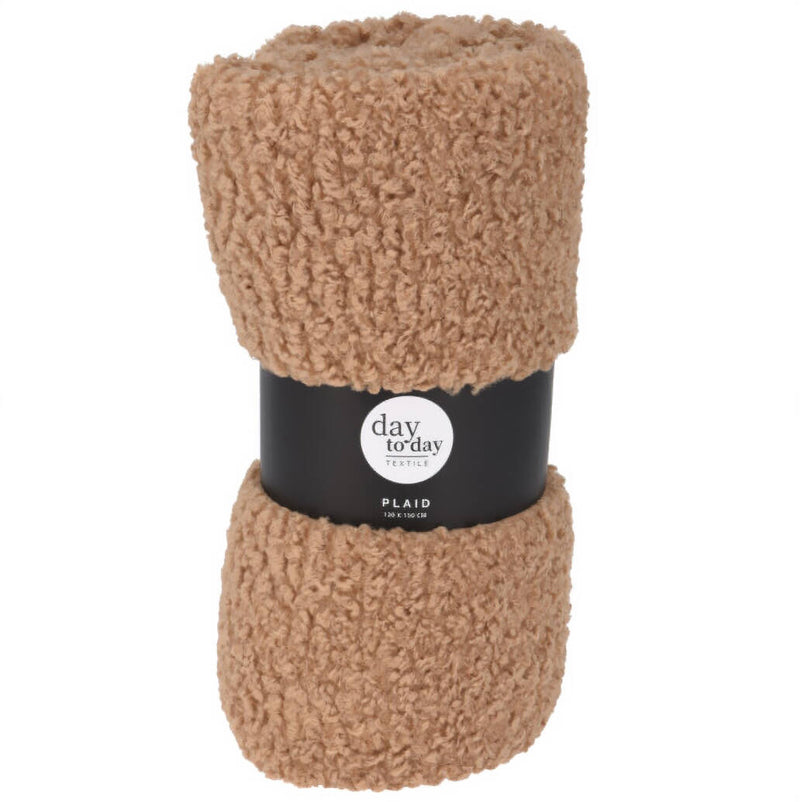 Gruby koc boucle TEDDY, 150 x 120 cm