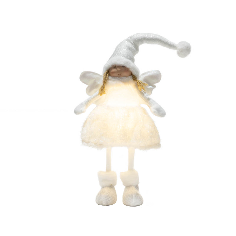 Figurka aniołek z oświetleniem LED, 69 cm