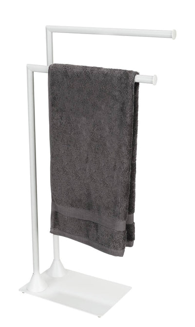 Metalowy wieszak na ręczniki HELLA, dwuramienny