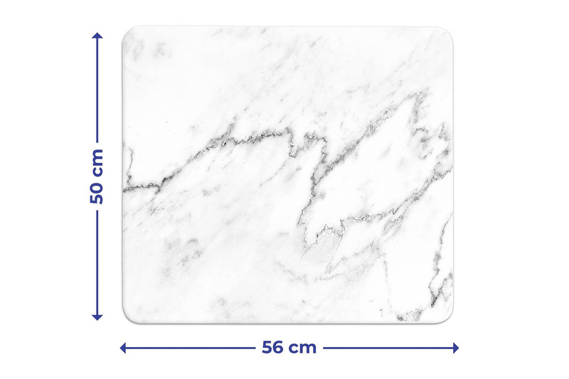 Wielofunkcyjna płyta kuchenna z hartowanego szkła MARBLE