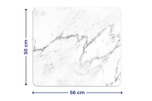 Wielofunkcyjna płyta kuchenna z hartowanego szkła MARBLE