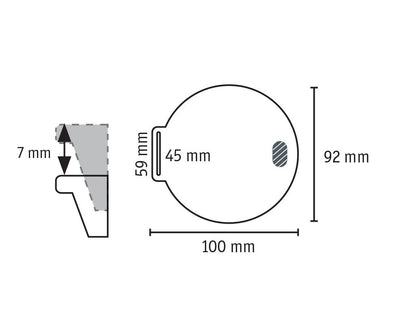 Pokrywka z otworem do picia, do kubka 300-500 ml