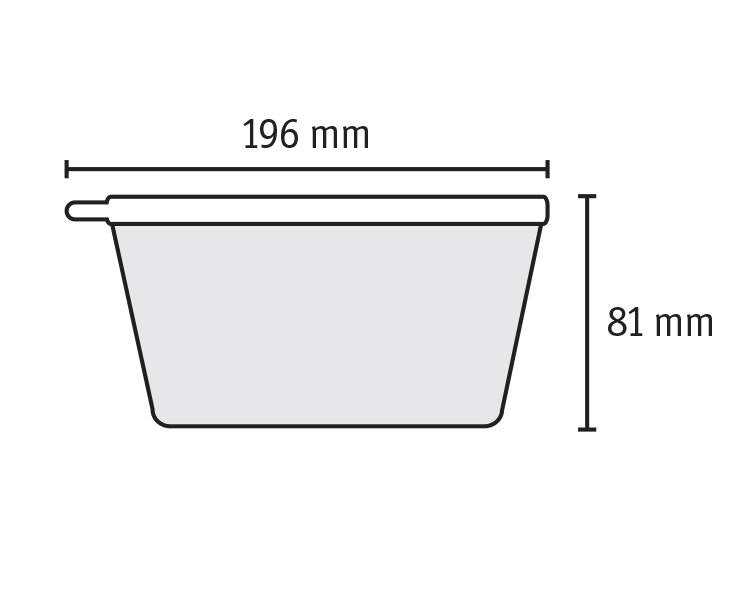 Pudełko z pokrywką, wielorazowe, 1,3 l