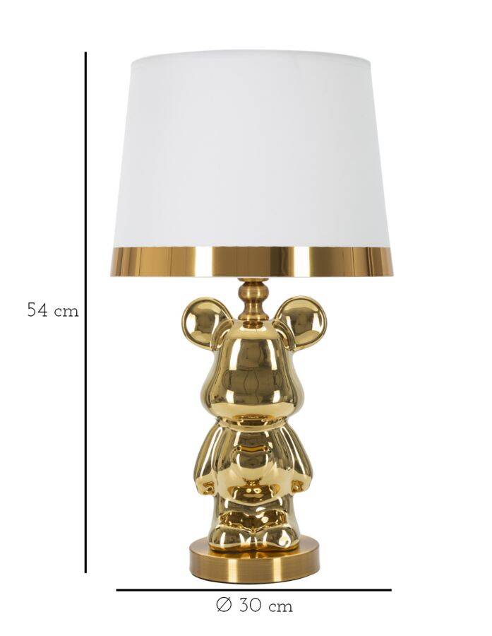 Lampa stołowa BEAR, 54 cm